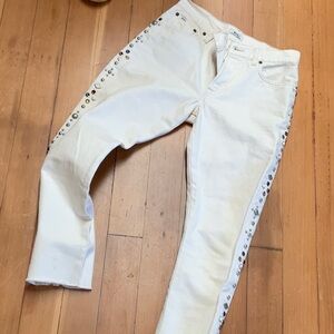 Polo Ralph Lauren Studded Natural Button Fly Jeans 27